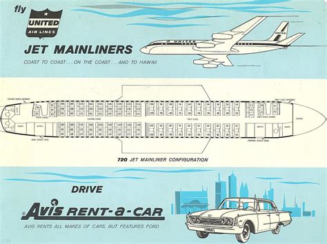 boeing 720 seat map
